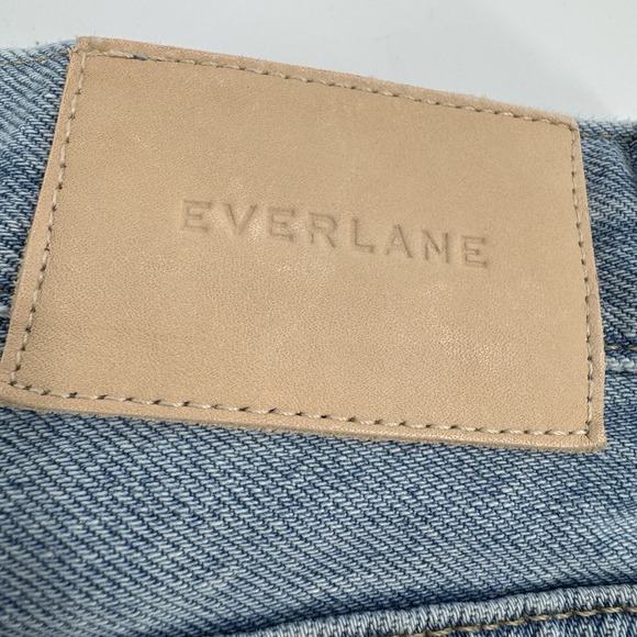 EVERLANE The Original Cheeky Straight Jeans Light Wash Denim Size 27 - Picture 4 of 16